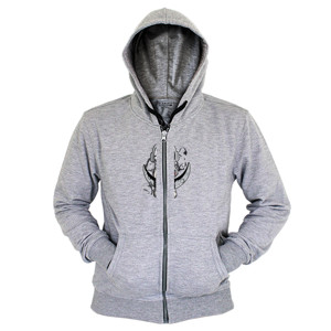 Hoodie Zipper KAOS 3D ASTRONOT 03
