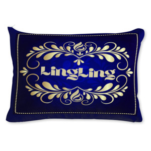 Bantal LINGLING - Bantal Sofa Elegan (Persegi Panjang)