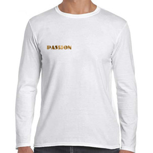 Kaos Kaos Pria Lengan Panjang RedMango - Typography