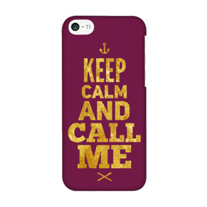 Keep Calm Call Me Gold Casing HP
