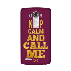 Keep Calm Call Me Gold Casing HP