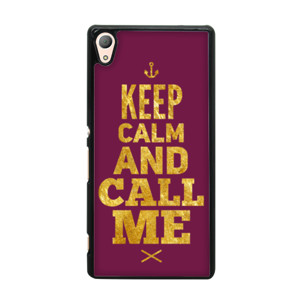 Keep Calm Call Me Gold Casing HP