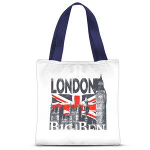 Tas Tote Fullprint Tas Tote Big Ben LondonFullprint