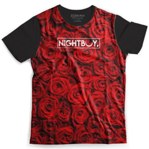 Kaos Fullprint Red Rose tee