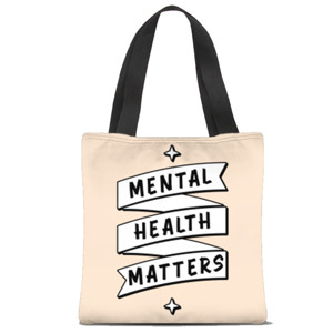 Tas Tote Fullprint Mental Health Matters
