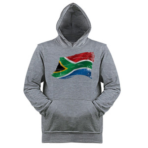 Jaket Hoodie South Africa Grunge Flags
