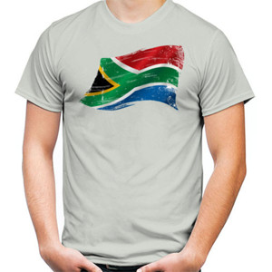 Kaos South Africa Grunge Flags