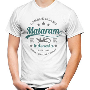 Kaos Mataram (vintage - grunge) - Pria