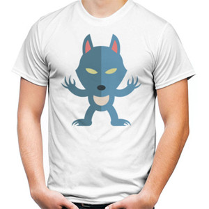Kaos Halloween - Wolf