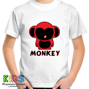 Kaos Kaos Custom Keren - Monyet Merah