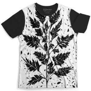 Kaos Fullprint Dedaunan