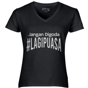 Kaos Jangan Digoda Lagi Puasa 