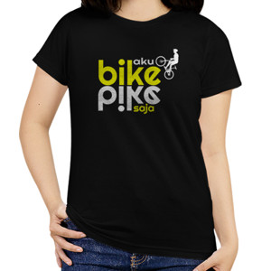 Kaos AKU BIKE BIKE SAJA