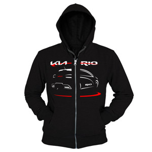 Hoodie Zipper kaos KIA Rio