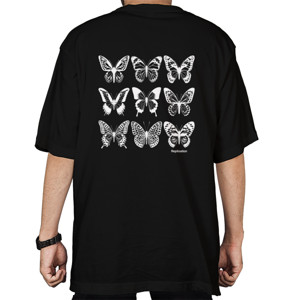Kaos Oversize Replioation Butterfly T-Shirt