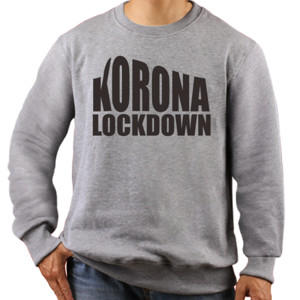 Jaket Sweater korona lockdown