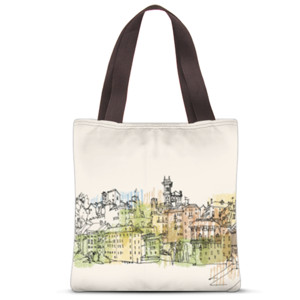 Tas Tote Fullprint My City