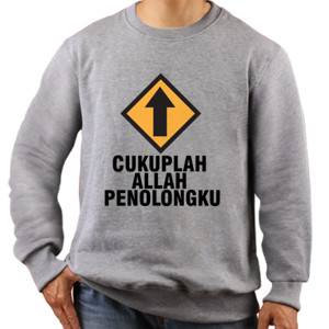 Jaket Sweater cukuplah Allah penolongku