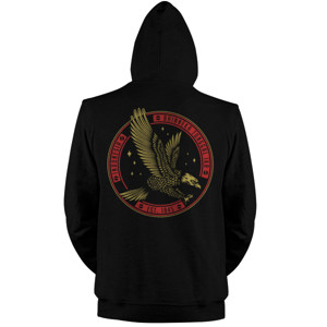 Jaket Hoodie INDONESIA GARUDA 3 red green back