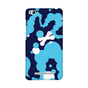 Blue Digital Art Casing HP