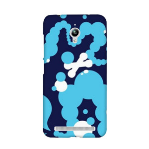 Blue Digital Art Casing HP