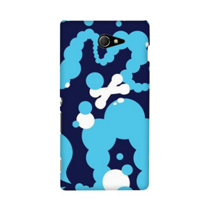 Blue Digital Art Casing HP