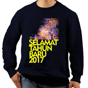 Jaket Sweater Selamat Tahun Baru 2017-2