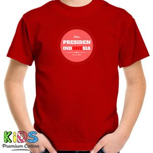 Kaos Calon Presiden Indonesia