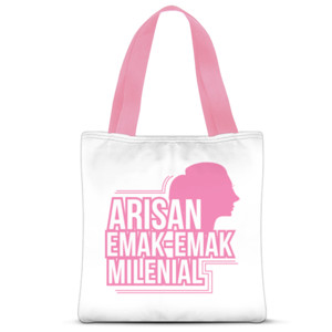 Tas Tote Fullprint Tas Arisan Emak