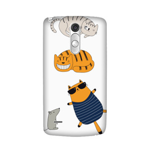 Kucing Rebahan Casing HP