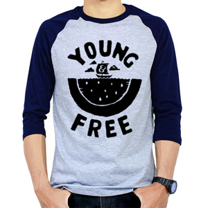 Kaos Raglan Young Free