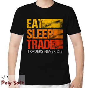 Kaos Eat Sleep Trade V2 Traders Never Die
