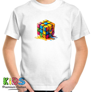 Kaos Dunia Warna-warni Anak-anak