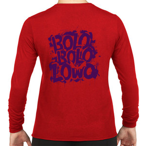 Kaos Bolo bolo Lowo Andeska dark purple
