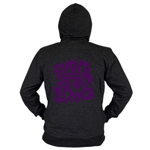 Hoodie Zipper Bolo bolo Lowo Andeska dark purple