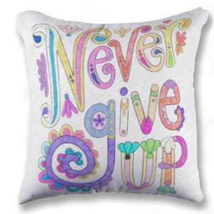 Bantal Quotes 40x40 cm