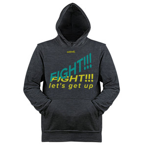 Jaket Hoodie Fight Let's Get Up!!