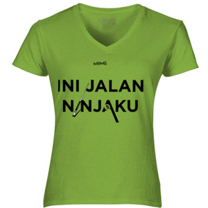 Kaos INI JALAN NONJAKU | billiArt - black font