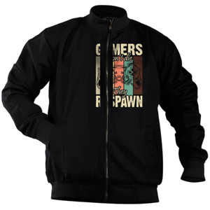 Jaket Bomber Gamers Don't Die, They Respawn