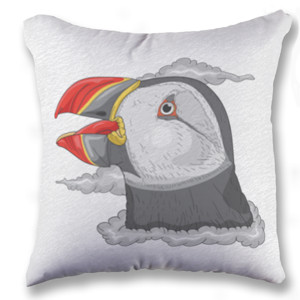 Bantal Atlantic Puffin Bird Fratercula arctica