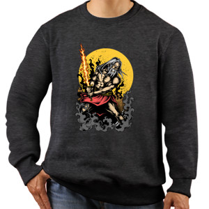 Jaket Sweater Warrior Old Man