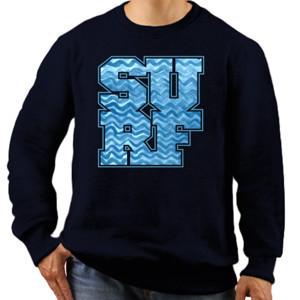 Jaket Sweater Surf Logo  