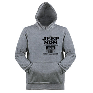 Jaket Hoodie Distro Jeep Mom Just Like a Normal