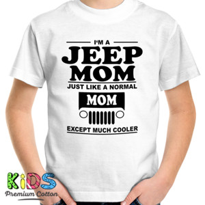 Kaos Distro Jeep Mom Just Like a Normal