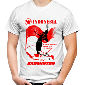 Kaos Kaos Badminton Indonesia