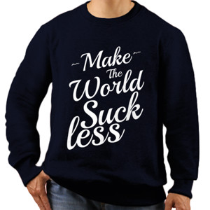 Jaket Sweater Make the World