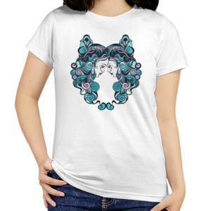 Kaos Zodiak - Gemini Logo