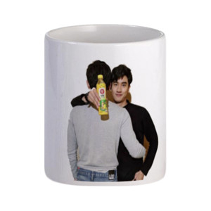 Mug Mug Putih Merchendise couple Polca