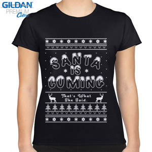 Kaos SANTA IS COMING 2