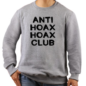 Jaket Sweater Anti hoax - hoax club